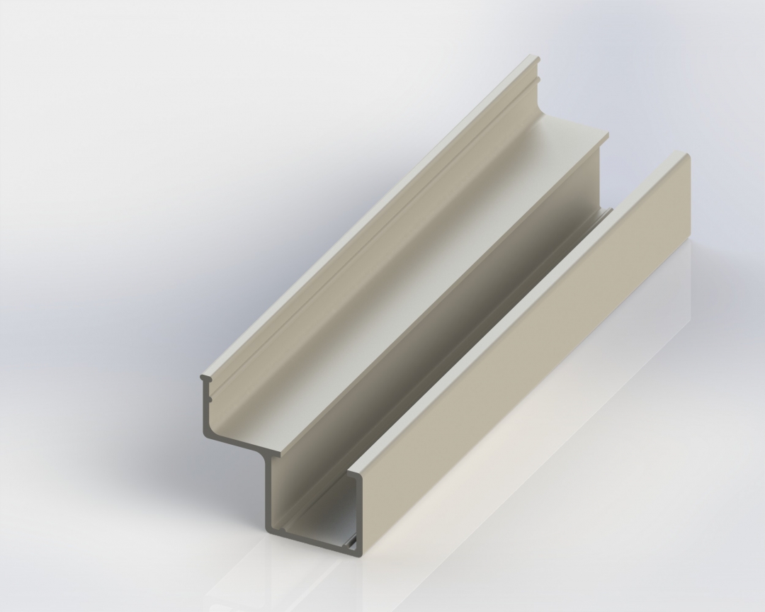 Plastic Guide Rail B For Roller